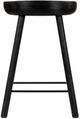 Four Hands Barrett Matte Black Counter Stool-4