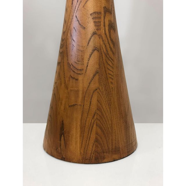 Adesso® Espresso Walnut Poplar Wood Floor Lamp-1