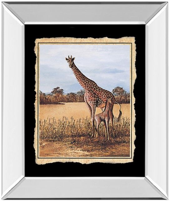 Classy Living Giraffe Meadow Bond Wall Art-0