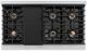 ZLINE Paramount 48" Satin Stainless Steel Pro Style Gas Range with with 8 Burner DuoPro™ Cooktop-3