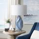Crestview Collection Janice Blue Table Lamp-1