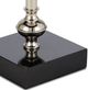Currey & Company Palmyra Polished Nickel/Black Table Lamp-3