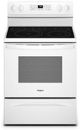 Whirlpool® 30" White Freestanding Electric Range with 5-in-1 Air Fry Oven-0