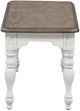 Liberty Furniture Magnolia Manor 6-Piece Antique White/Weathered Bark Optional Dining Table Set-4