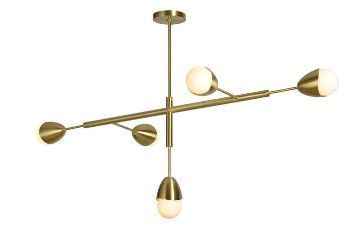 Renwil® Naura Brass Chandelier Lighting-1