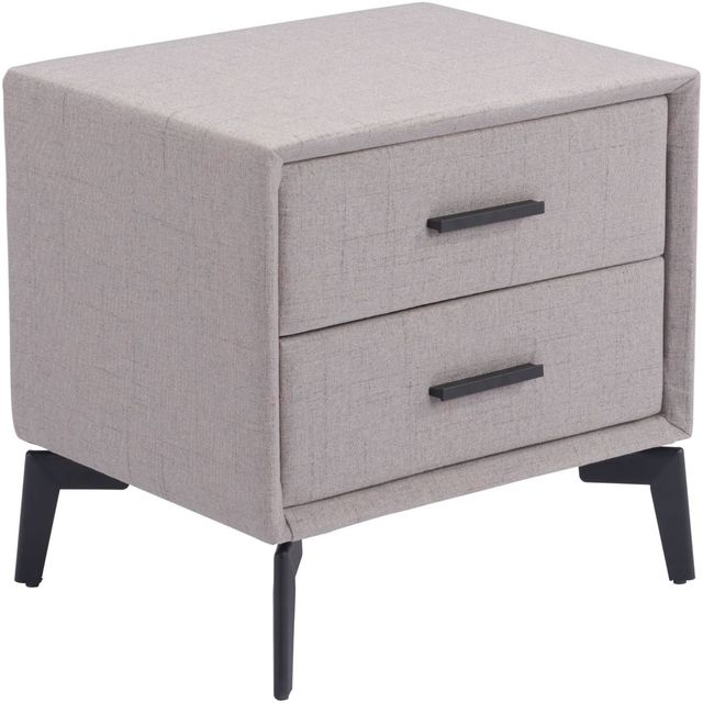 Zuo® Modern Halle Gray Side Table-0