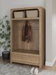 Signature Design by Ashley® Dovander Brown Hall Tree with Storage Bench-1