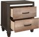 Homelegance® Danridge Brown/Espresso Nightstand-3