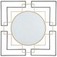 Signature Design by Ashley® Oceanal Black/Gold Accent Mirror-0