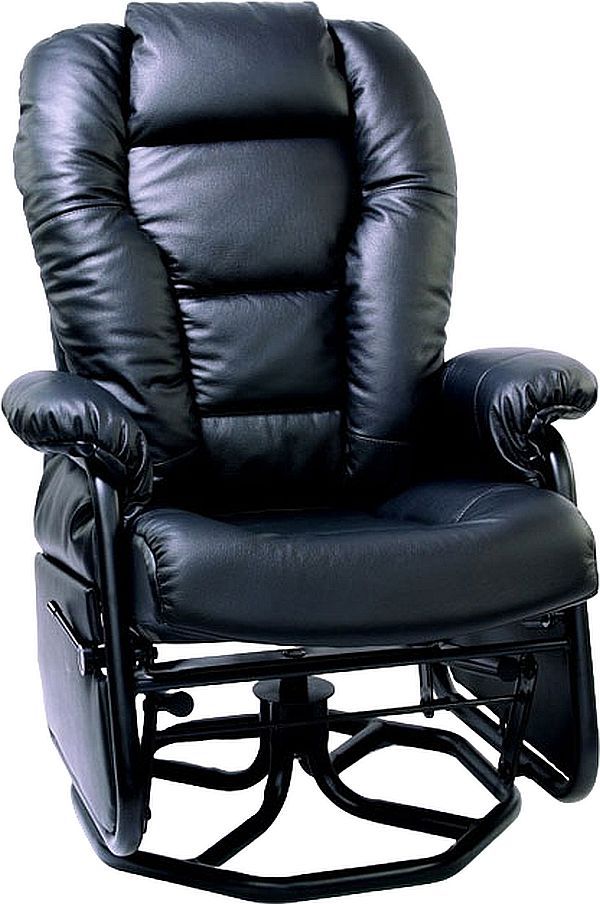 PEL International PEL 17 Series Black Manual Recliner-0