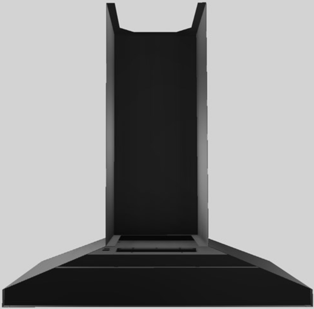 Vent-A-Hood® K Series 36" Black Wall Mounted Range Hood-2