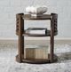 Liberty Furniture Warren Park Coffee Brown Chairside Table-1