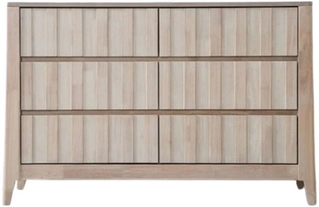 Furniture of America® Gervais White Wash Dresser-0