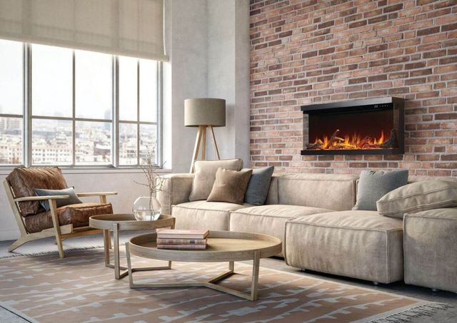 Napoleon Astound™ FlexMount Series 50'' Black Wall Mounted Electric Fireplace-1