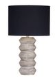 Bassett Mirror Booster Whitewash Table Lamp-0
