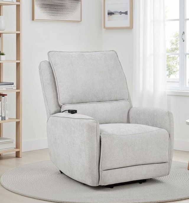 Coaster® Sylmar Dove Gray Dual Power Lift Recliner-1