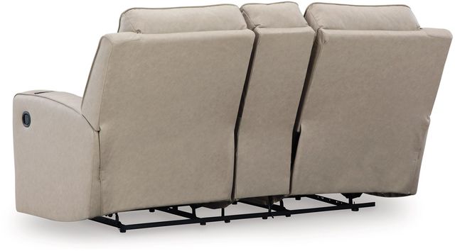 Signature Design by Ashley® Lavenhorne Pebble Reclining Loveseat with Console-2