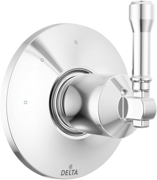 Delta Broderick® Lumicoat® Chrome 3-Setting Diverter Trim-0