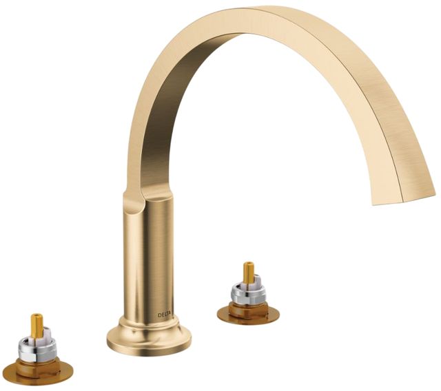 Delta Tetra® Lumicoat® Champagne Bronze Roman Tub Trim-0