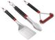 Weber® 3 Piece Grill Tools Set with Spatula, Tongs and Grill Brush-2