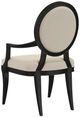 A.R.T. Furniture® Atrium Beige/Black Arm Chair-3
