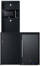 Summit 5 Piece Black Kitchenette-0