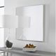 Uttermost® Alexo Brushed Silver Square Mirror-1