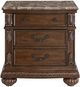 Elements International Cadenza Brown Nightstand-3