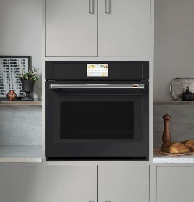 Café™ Professional Series 30" Matte Black Electric Single Wall Oven-9