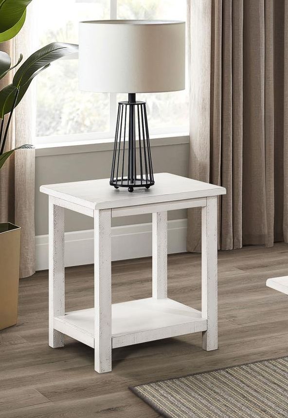 Coaster® Payne White End Table -3
