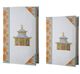 A & B Home 8-Piece White Book Box Set-2