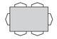 Bermex® Customizable TBERE-0340 Everest Pepper Dining Table-1