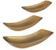 Uttermost® Anas 3-Piece Antique Brass Bowl Set-0