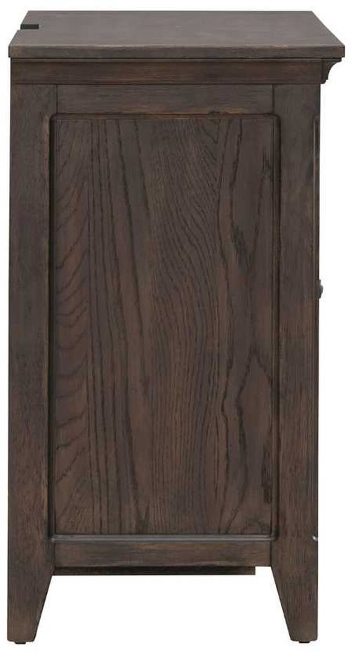 Liberty Furniture Paradise Valley Saddle Brown Bedside Chest-3