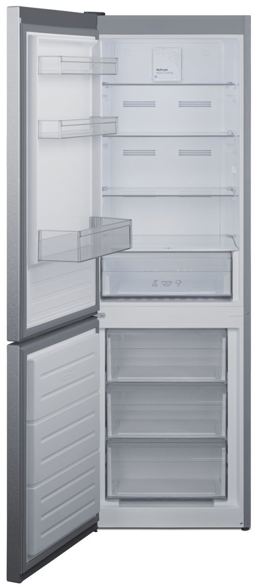 Summit® 24" 11.7 Cu. Ft. Stainless Steel Counter Depth Bottom Freezer Refrigerator-3