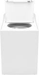 GE® 4 Cu. Ft White Agitator Top Load Washer with Stainless Steel Basket and Water Level Control-2