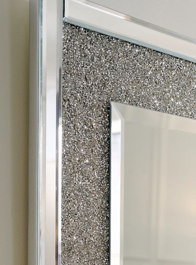 Signature Design by Ashley® Kingsleigh Silver Rectangular Accent Mirror-3