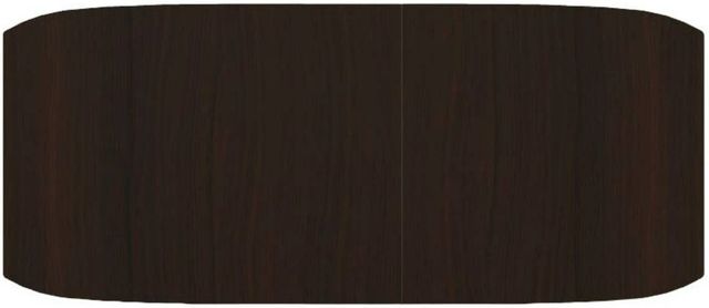 Mavin Customizable 72" Boat Extendable Dining Table with 12" Leaf-3