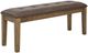 Signature Design by Ashley® Broxtyn Light Brown Large Upholstered Dining Bench-0