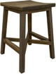 International Furniture Direct Loft Brown Counter Stool-0