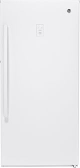 GE® 29" 14.1 Cu. Ft. White Upright Freezer