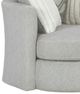 Albany Industries Mondo Silver Swivel Chair-1