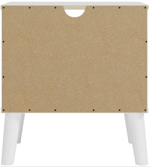Signature Design by Ashley® Piperton Brown/White Nightstand-3