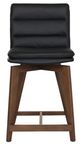 Porter International Designs Castor Black Counter Chair-1