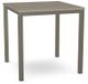 Amisco Customizable Carbon Thermo Fused Laminate Counter Height Table-0