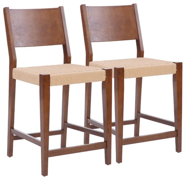 Powell® Cosgrove Brown Counter Stool -0