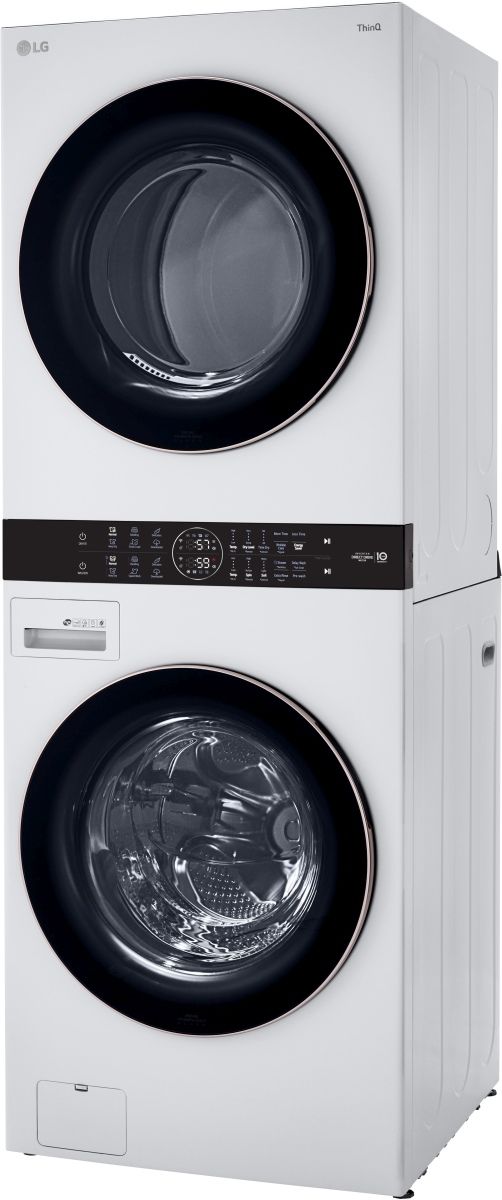 LG White Electric Laundry Center, 4.5 Cu. Ft. Washer, 7.4 Cu. Ft. Dryer-3
