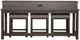 Liberty Furniture Tanners Creek 4-Piece Graystone Console Table Set-2