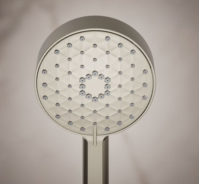 KOHLER® Awaken® G110 Vibrant Brushed Nickel 2.5 GPM 4-Function Handshower-4