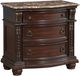 Mazin Furniture Cavalier Dark Cherry Nightstand-0